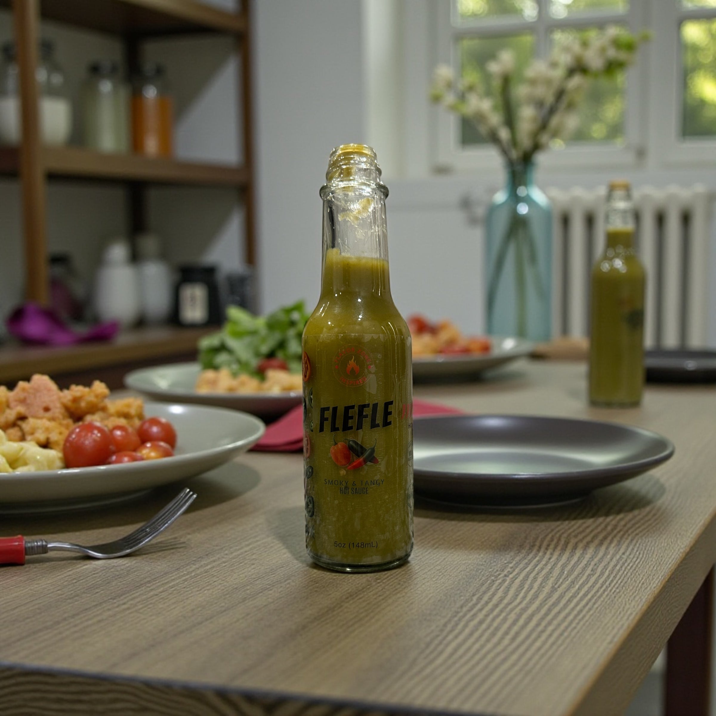 Sharing a bottle of FLEFLE